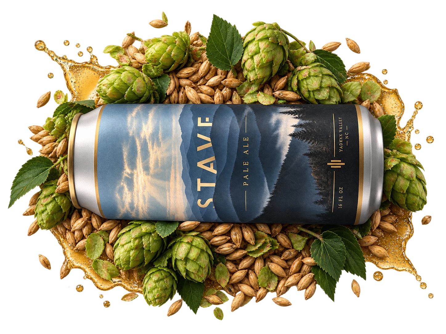 Stave pale ale can